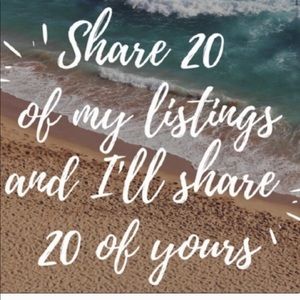 share 20 of mine and ill share 20 of yours